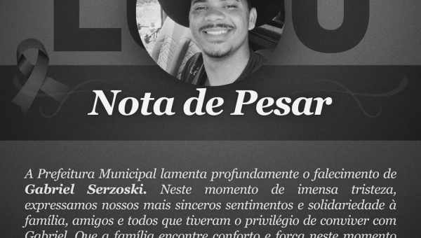 NOTA DE PESAR